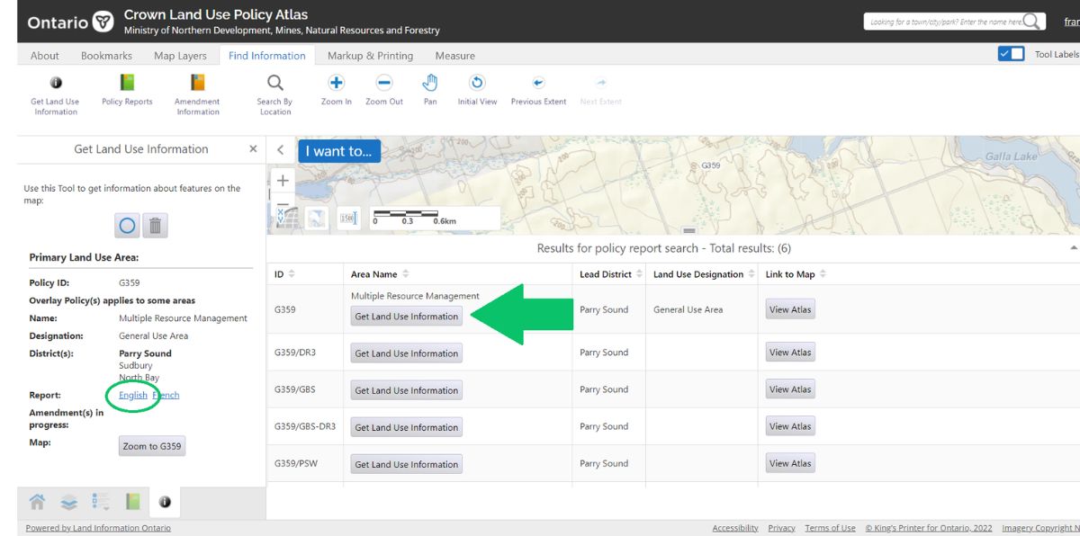 crown land use policy atlas screenshot 2 | How to Find Free Camping with the Crown Land Atlas