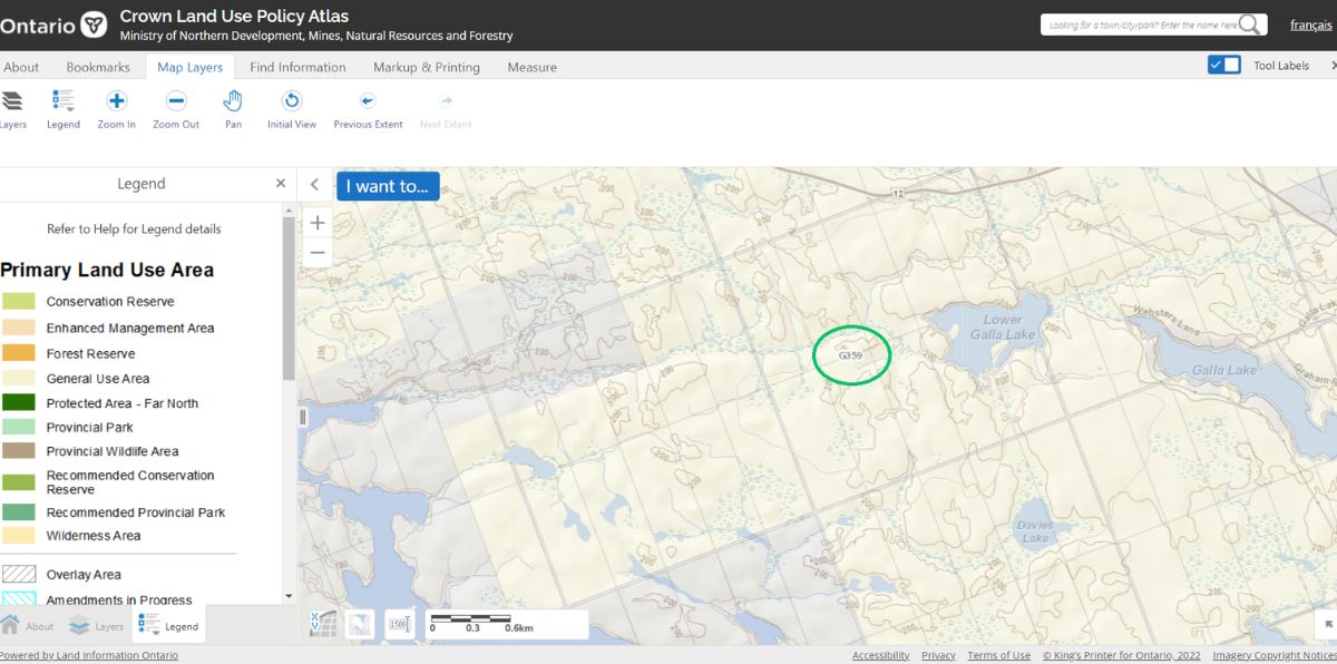 crown land use policy atlas screenshot 4 | How to Find Free Camping with the Crown Land Atlas