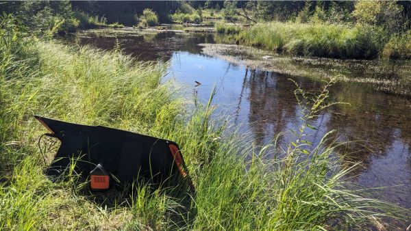 jackery power station charging by a stream 600 | Tools and Resources