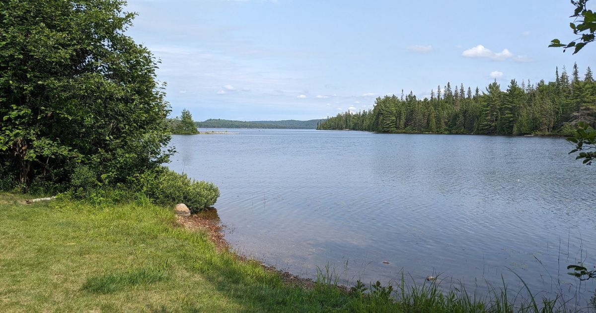 waterfront campsite at mississagi provincial park | Mississagi Provincial Park: Video Review