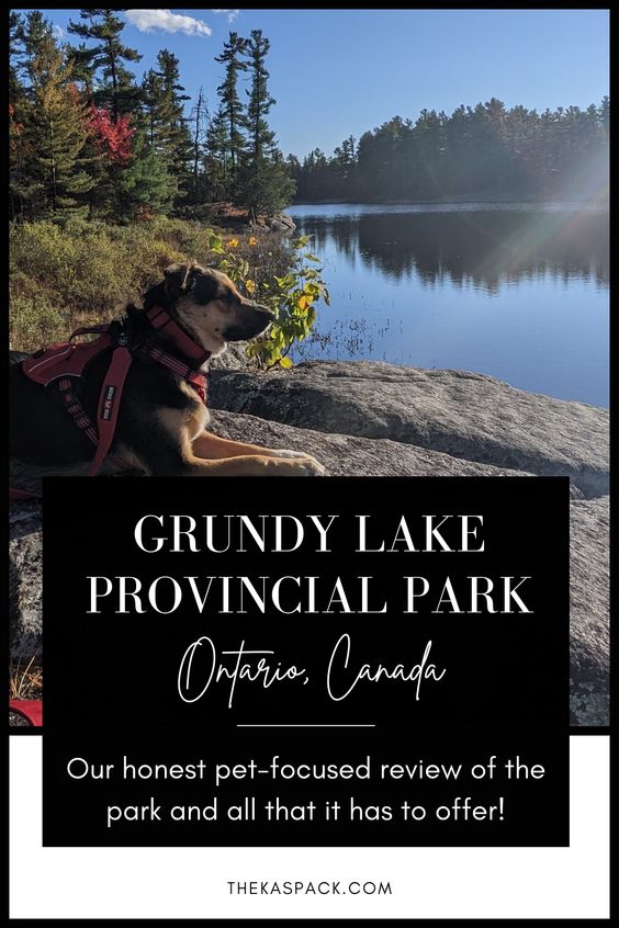 grundy lake provincial park pin