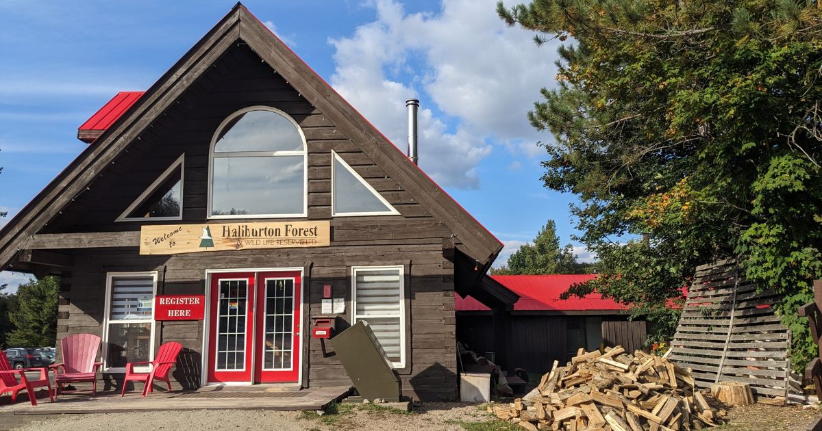 haliburton forest front office | Haliburton Forest & Wildlife Reserve: Video Review