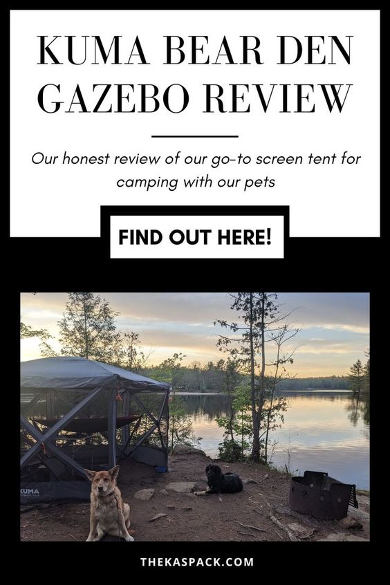 kuma bear den gazebo review pin
